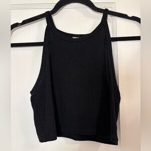 BP crop top in black. Size medium.